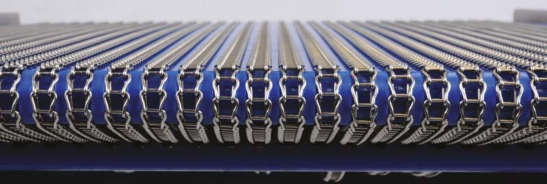 Copyright 2019 Wire Belt Company Inc. Ladder-Flex Conveyors Model 200 Ladder-Flex Spreading, Converging and Diverging Conveyors offer custom designed solutions for product transport and positioning.