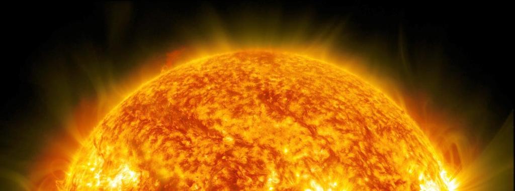 Solar energy The Sun produces a constant stream of solar energy that reaches Earth In just one hour it provides enough