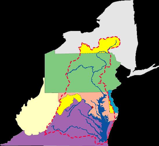 Chesapeake Bay Watershed About 17 million people live in the