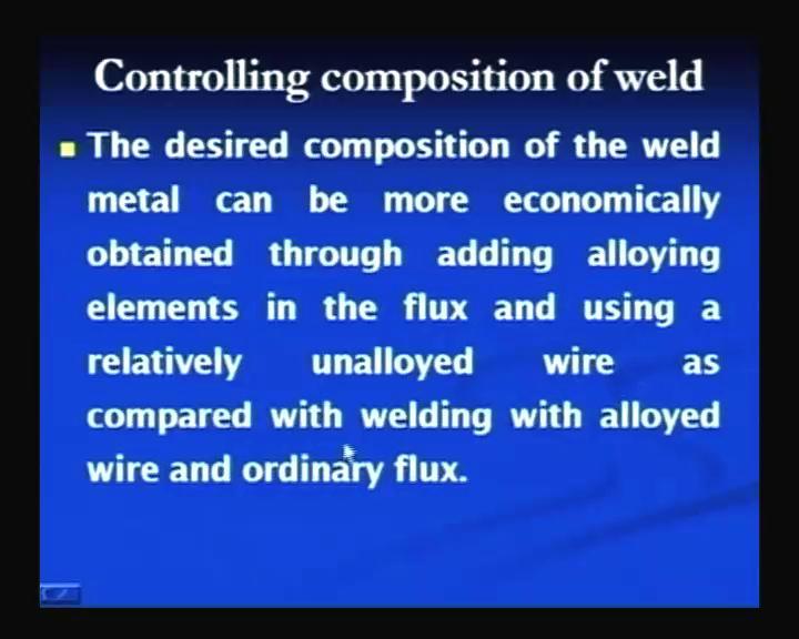 deposition rates in welding of the steels particularly lies with the submerged arc welding process compared to that of the conventional shielded metal arc welding or manual metal arc welding process.