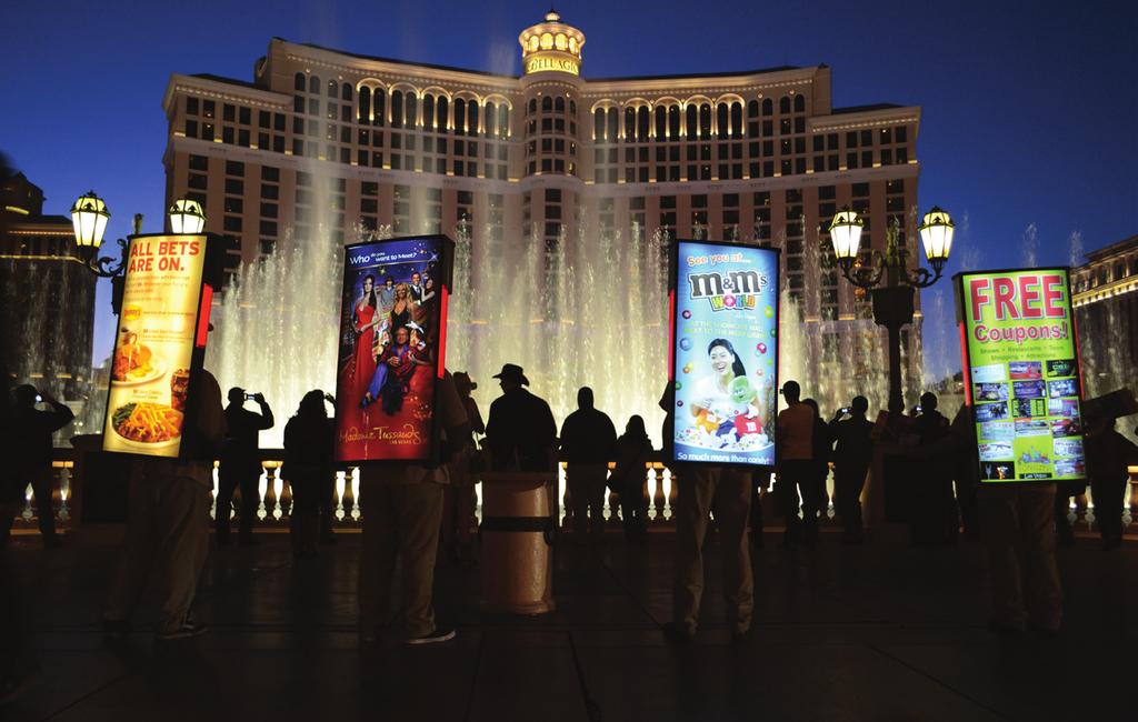 Introducing Hummbi Advertising Distribution Welcome to the latest advertising innovation to hit the Las Vegas Strip!