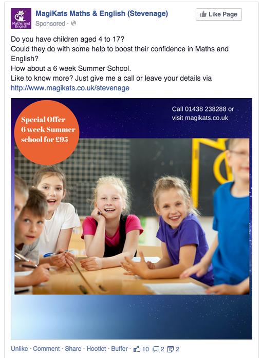 Math's And English Classes For 4-17 Year Olds Page Post Engagement 30 Stevenage +10 Miles