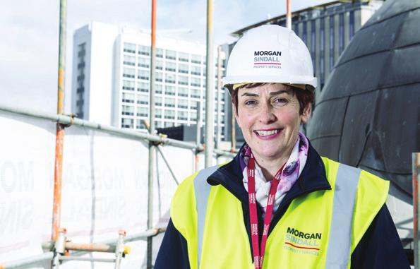 Taking action Taking action on our gender The construction industry in which we operate is a traditionally male sector, with only 12% of the workforce being women.