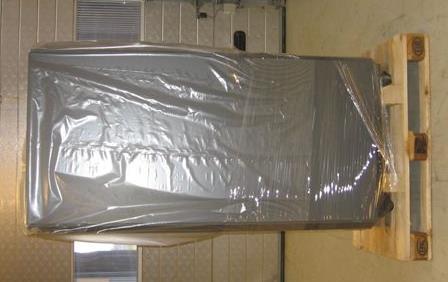 3: Interior Plastic Wrapping and