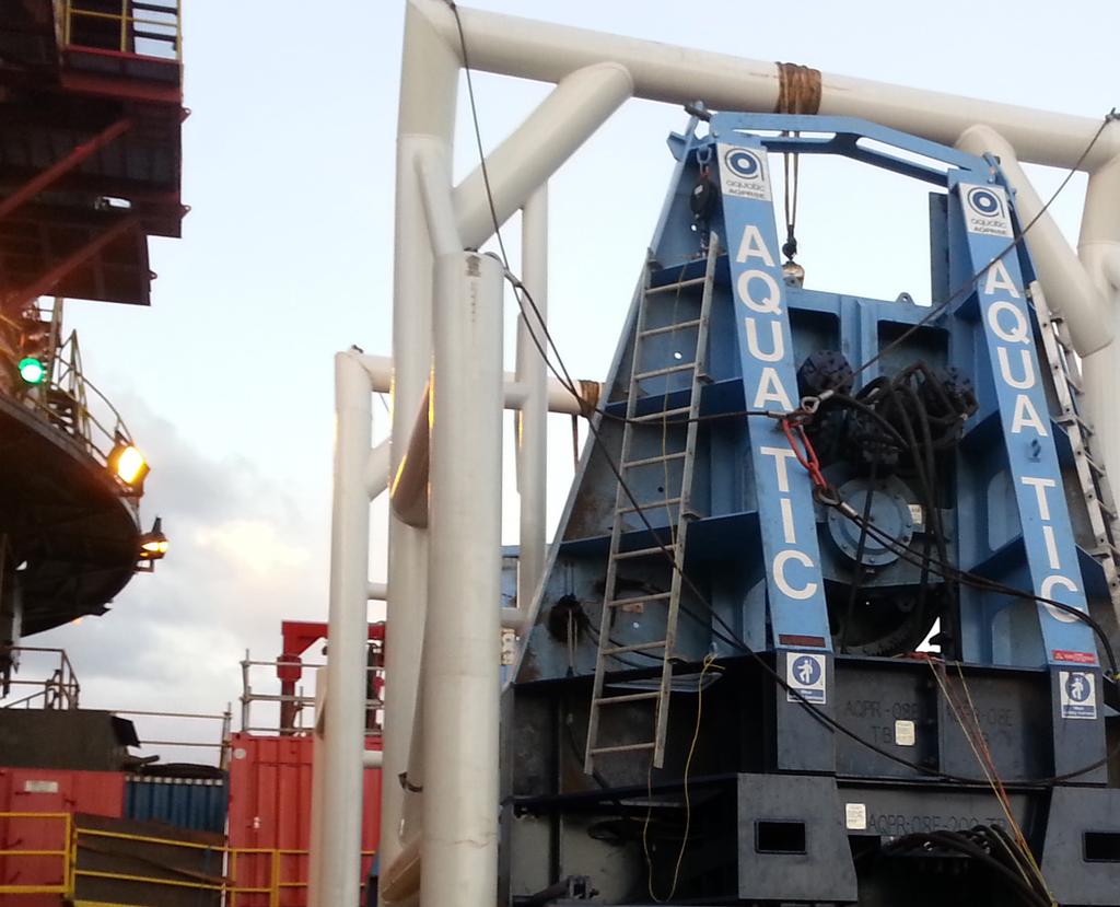 Equipment reliability is a core competency for Aquatic THE PROJECT AQUATIC S ROLE Subsea 7 were contracted by Petrobras to perform an EPIC or Engineering, Procurement, Installation and Commissioning