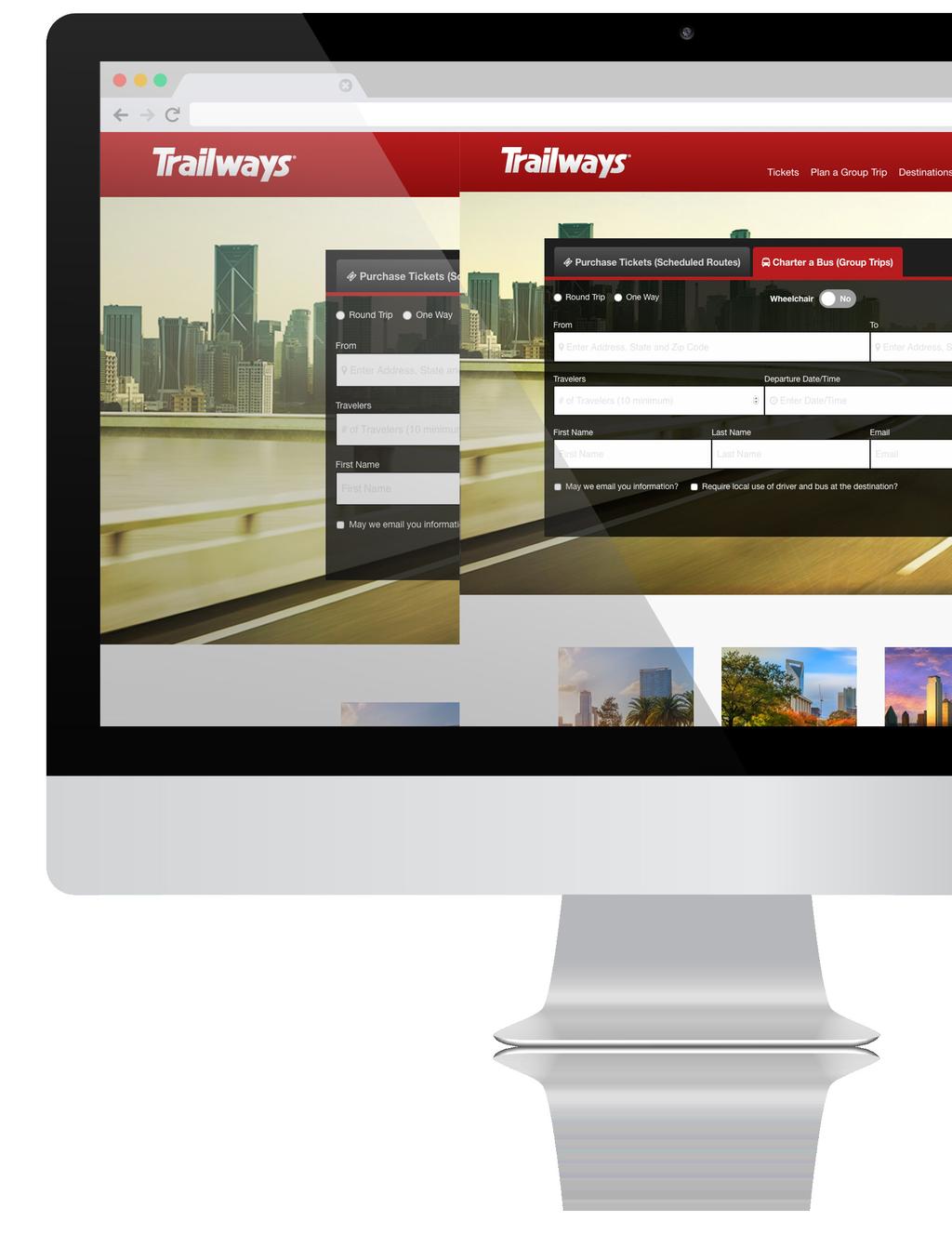 Driving Charter Sales The Trailways charter lead system generates