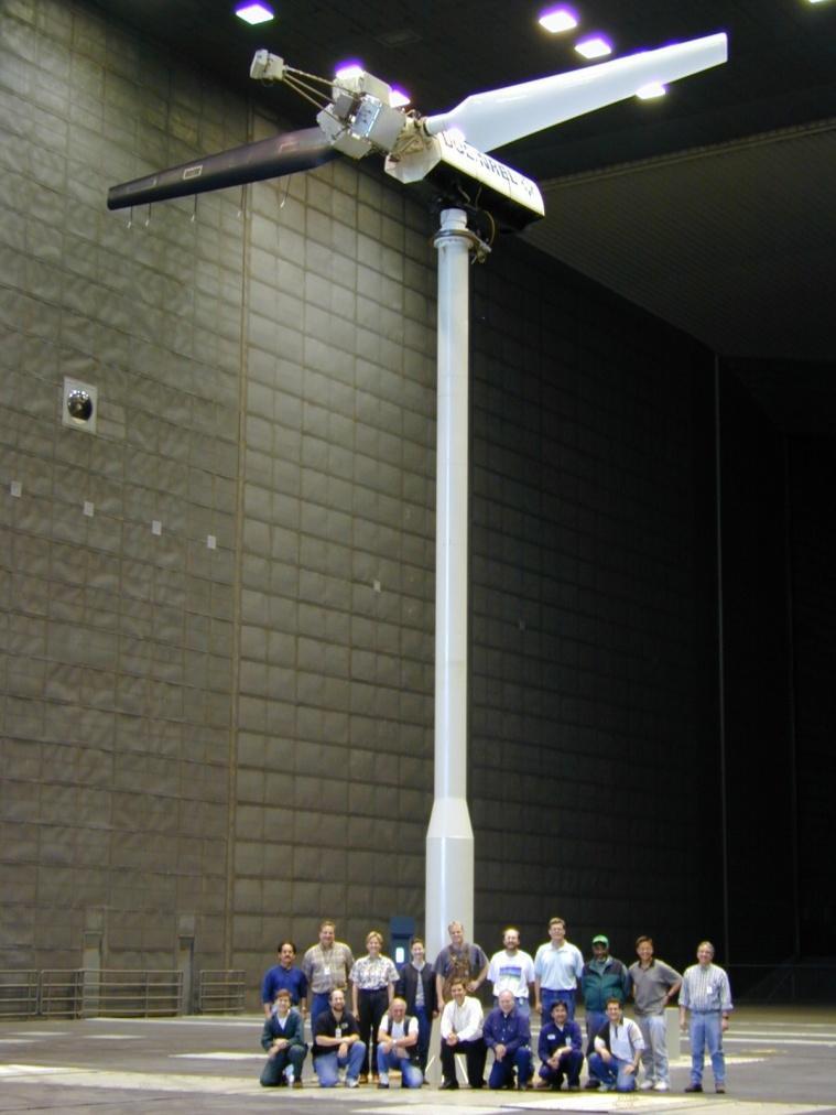 Aerodynamic Research, Task 29 MexNEXT analyses wind tunnel measurements and improves aerodynamic models Using measurements of a wind turbine in the