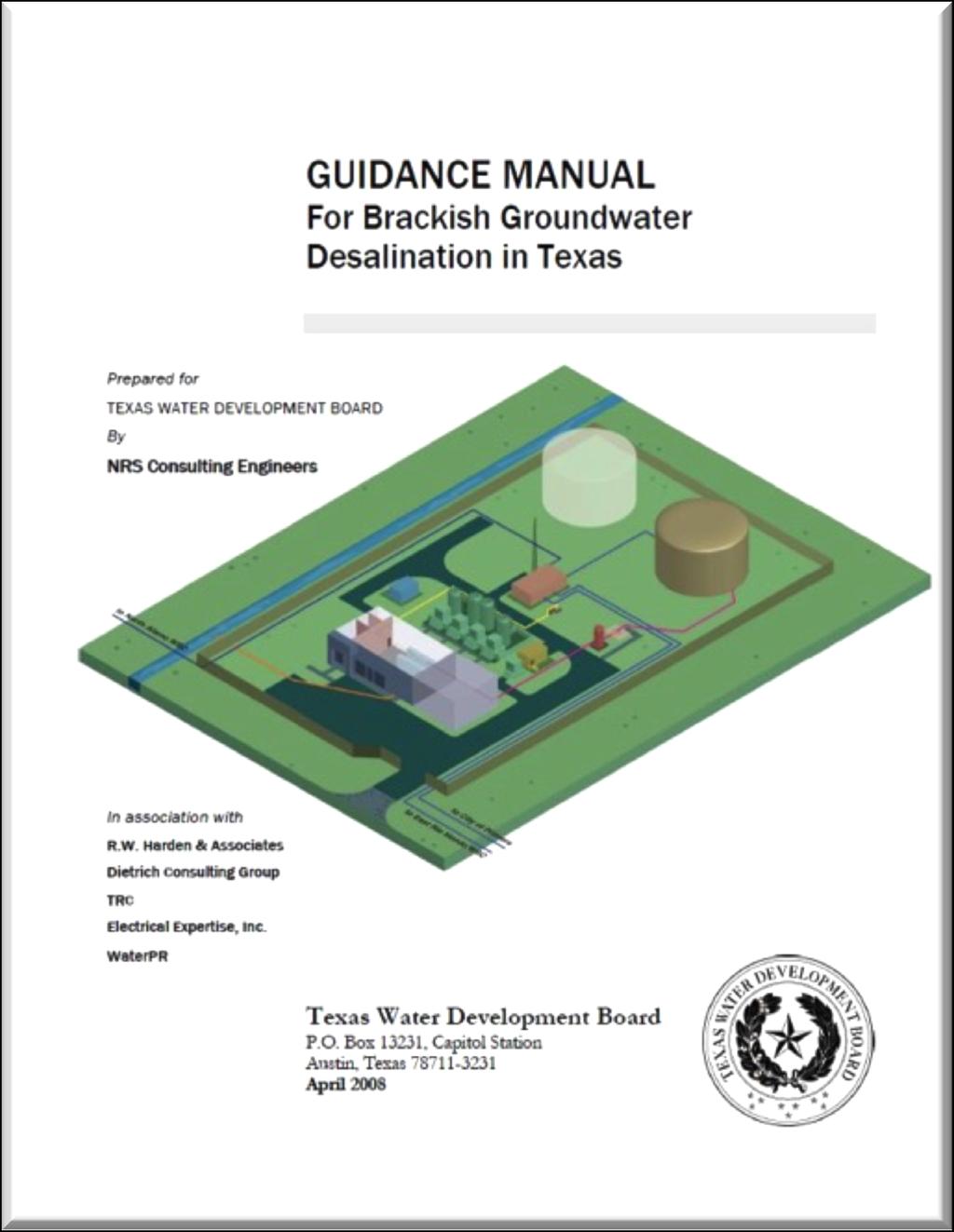 Resources for brackish groundwater development https://www.twdb.texas.