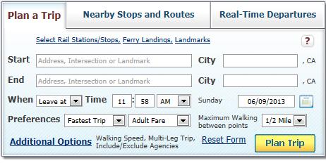 locations Schedule, Map and Fare information Real-time
