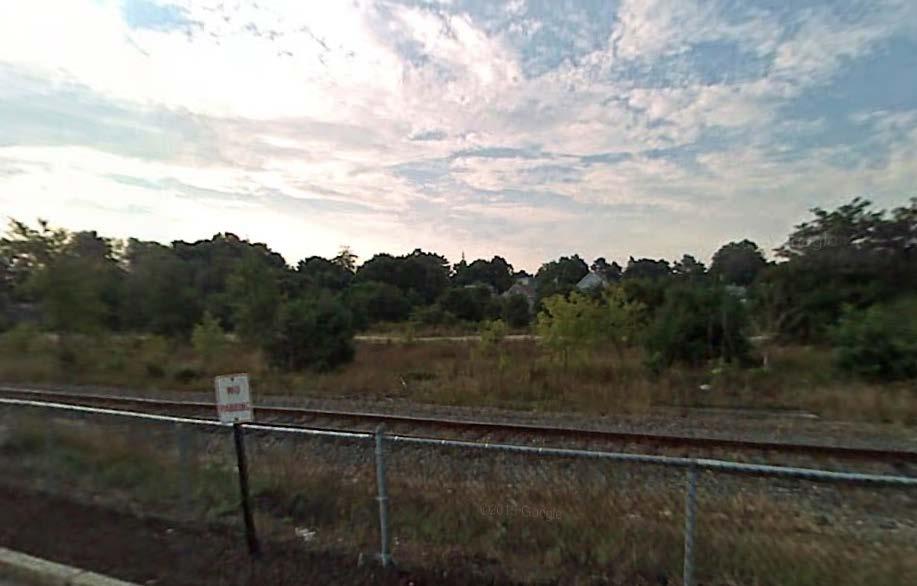 Downeaster-Portland North Project (ME) Brunswick Maine Street Station Before: Vacant lot, no train