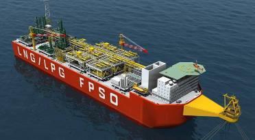0 Tcf Hull: Ship-like Barge-like Storage capacity: up to 220,000 m 3 more than 250,000 m 3 Liquefaction processes: Simpler