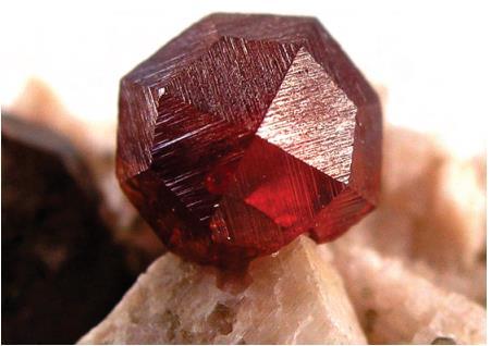 2. Polycrystalline material :Comprised of many small crystals or grains.