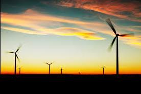 Define wind energy Use of the wind to generate electricity.