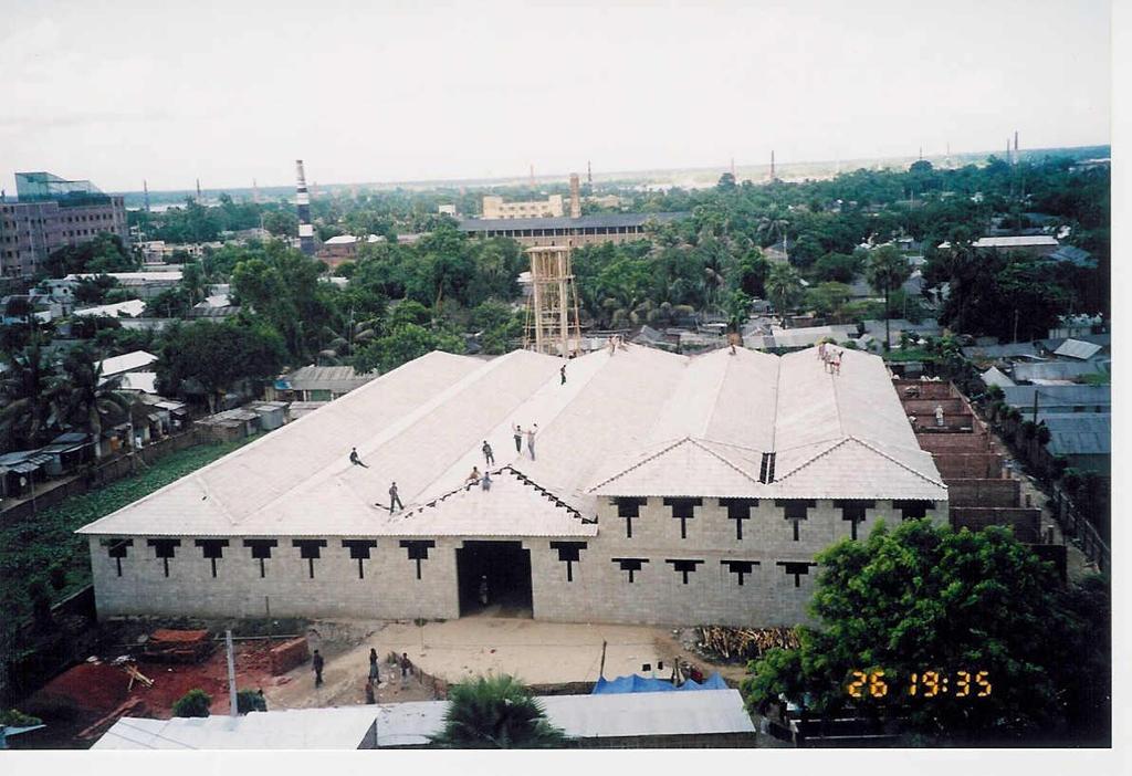 Roof in Dhaka, Bangladesh New