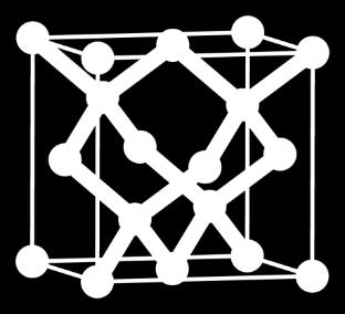 Zinc-blende structure Same structure as diamond but one fcc lattice has group III