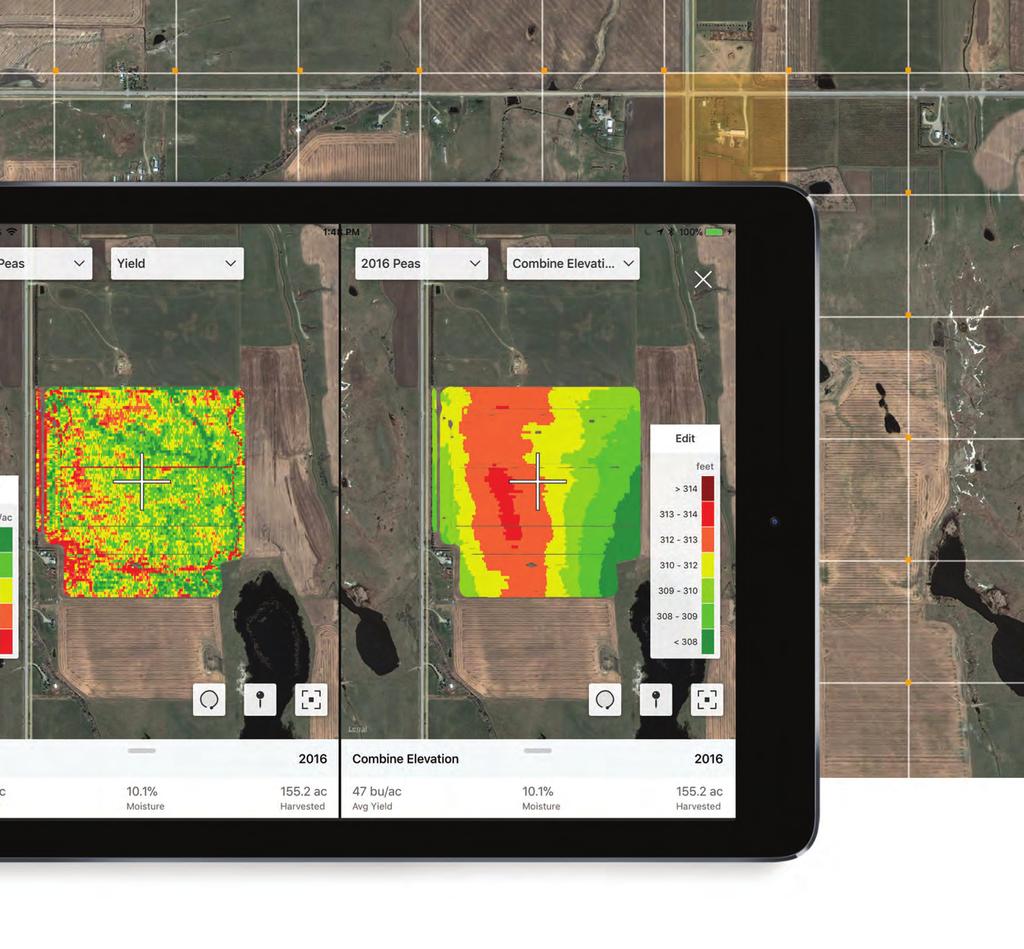 Climate FieldView is your data partner to support the decisions you make every day. Get started today at ClimateFieldView.ca Contact your DEKALB representative to learn more about Climate FieldView.