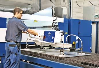 The tube lifter Jumbo is the ideal assistant for machine loading and for shipping and picking