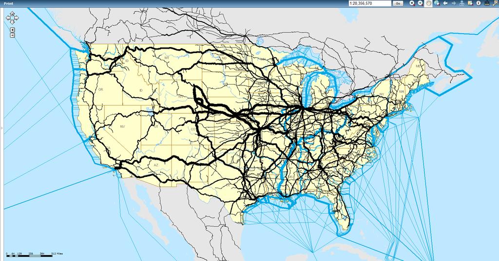 national intermodal network