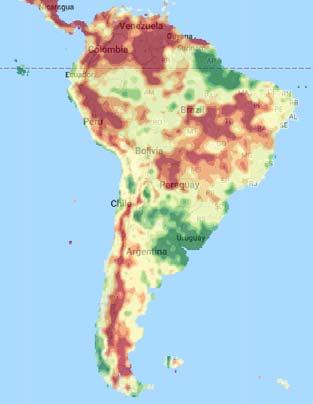 South America Production: Brazil Weather December WASDE had production at Brazil-
