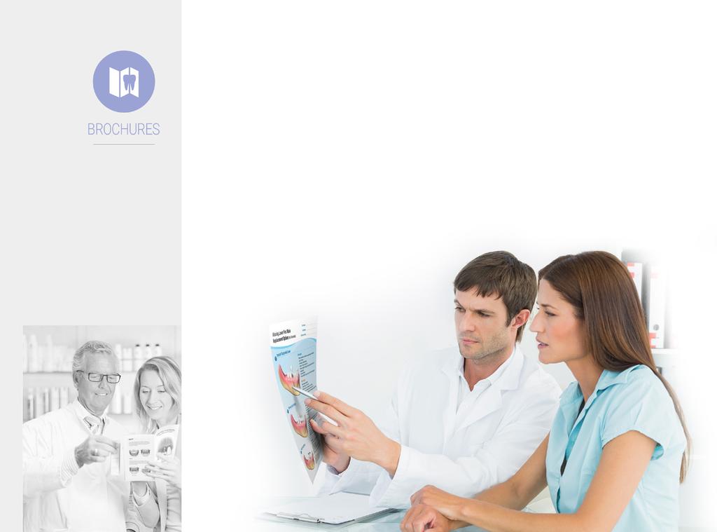 Peace of Mind for Your Patients with Premium Brochures Premium brochures is a quick and efficient way to educate patients. With one click of a button easily complete patient specific brochures.