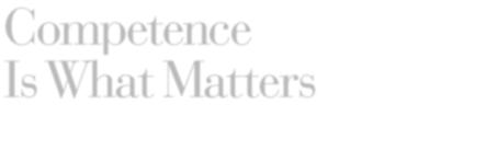 Getting tothebottomline Competence IsWhat Matters by Tina M.