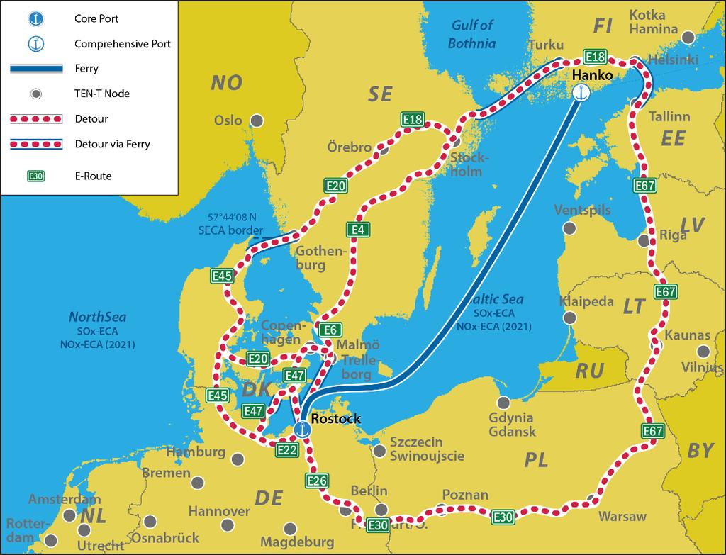 Source: Wilhelm Borchert GmbH Motorway of the Sea s Rostock - Hanko will.