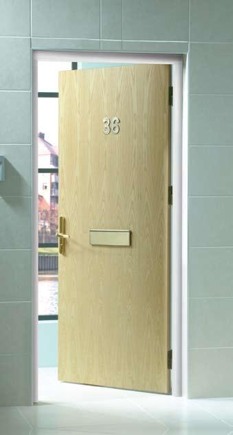 3 SoundSecure is specifically developed to meet the complex performance demands of apartment entrance locations, balancing the requirements of Building Regulations against cost and appearance.