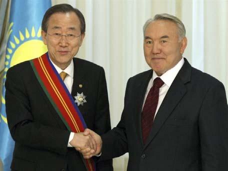 Kazakhstan Peace Initiatives In 2009 the UN supported the initiative of President N. Nazarbayev to declare August 29 as the International Day to Abolish Nuclear Weapon.
