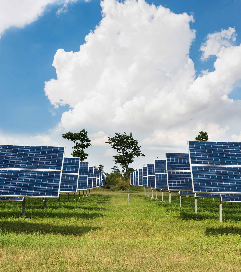SOLAR FARM SOCIAL, ECONOMIC AND ENVIRONMENTAL BENEFITS The solar farm will produce approximately 4,595 MWH OF ELECTRICITY PER YEAR, which is enough to power the equivalent over 900 homes.