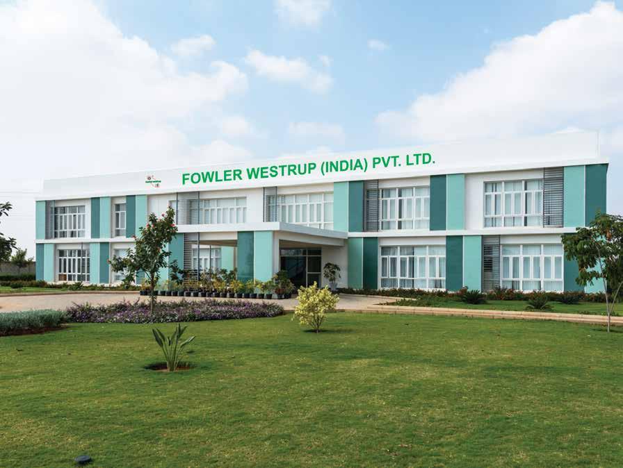 An ISO 9001:2015 Company A Legacy of Excellence Fowler Westrup (India) Pvt. Ltd.