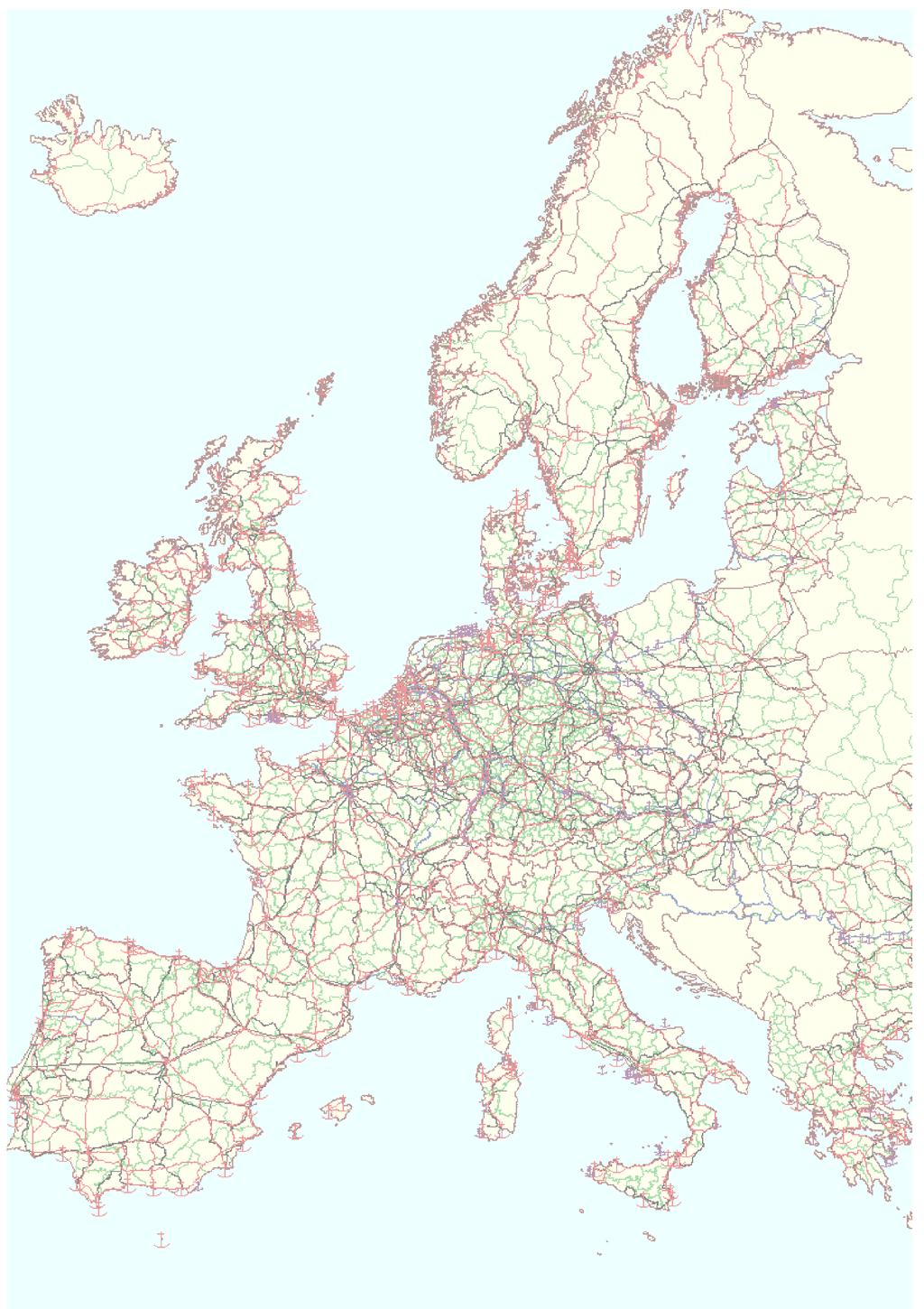T E N - I n v e s t Transport Infrastructure Costs and Investments between 1996 and 2010 on the Trans-European Transport Network and its Connection to Neighbouring Regions, including an Inventory of