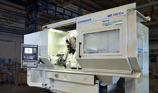 modernization and overhauling of machining centers and