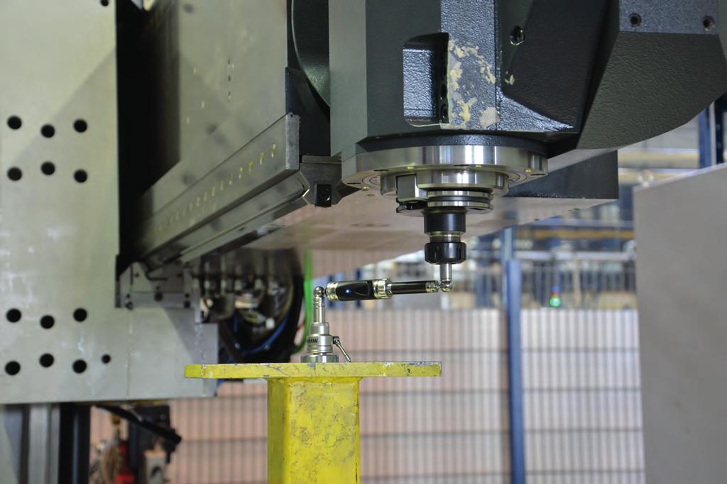 GEOMETRY CHECK As an important element of inspection and preventive maintenance WEMA VOGTLAND offers extensive machine geometry checks.
