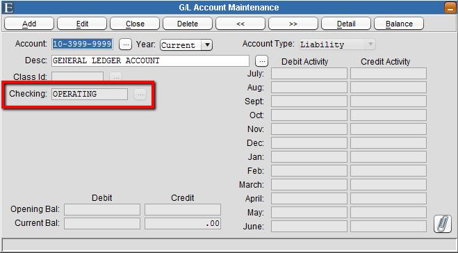 Purchase Order Enhancements Charging a General Ledger Account: An option has been added to