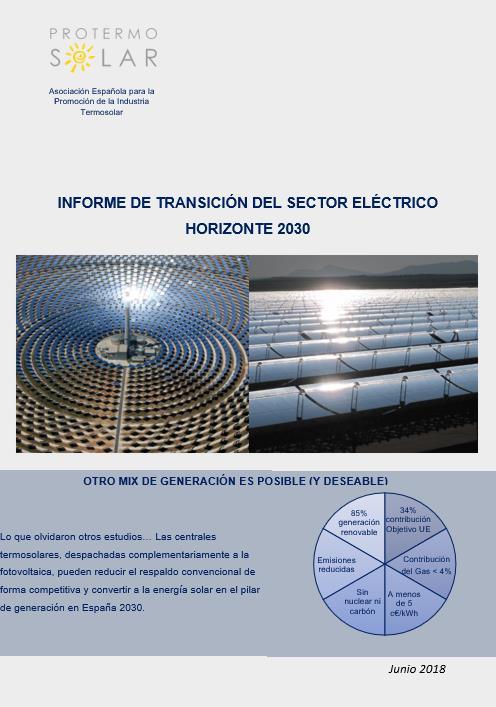 Protermosolar Electrical Sector Transition Report.