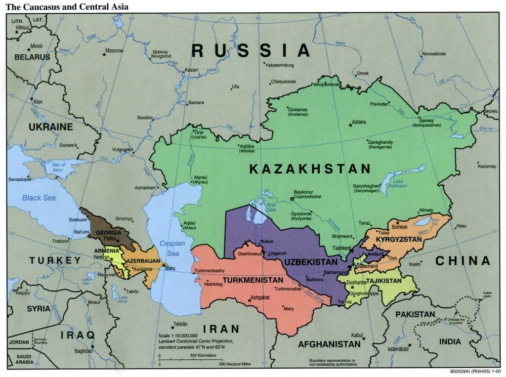 Central Asian Project of Korea (KNOC) Kazakhstan ADA : KNOC s operating Block, Oil discovery Egizkara : Exploration Block S. Karpovsky : Exploration Block October. 2005 : Branch office in Almaty S.