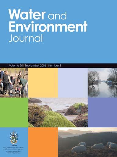 SCOPE Water and Environment Journal is the Journal of the Chartered Institution of Water and Environmental Management (CIWEM).