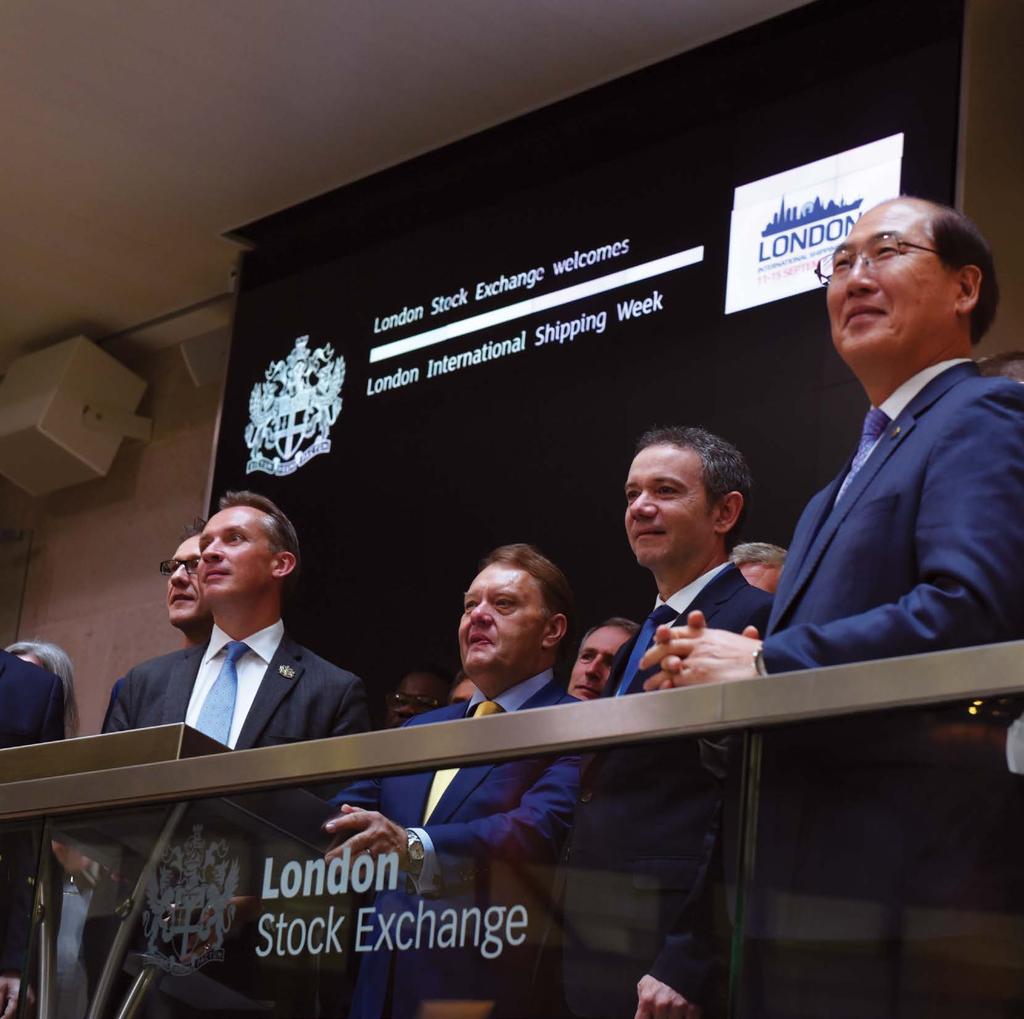 LISW19 Official Market Opening at the London Stock Exchange 15,000 An exclusive opportunity to sponsor the market opening of the London Stock Exchange on the first day of LISW19.