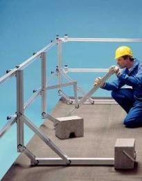 individual fall protection equipment (PPE) e) safety on a sloping roof close off openings and fragile parts roof ladders for moving on a sloping roof (not directly on the tiles)