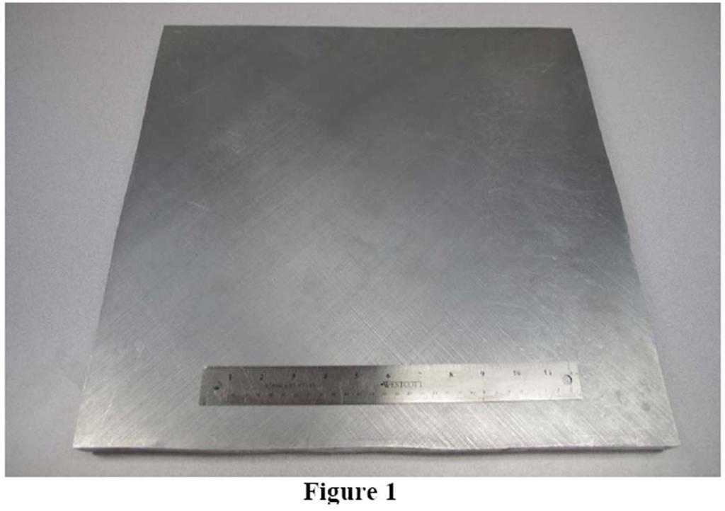 temperature 250 C and rolled at temperature 150 C to plates 24 x 24 x 1 (Fig. 1).