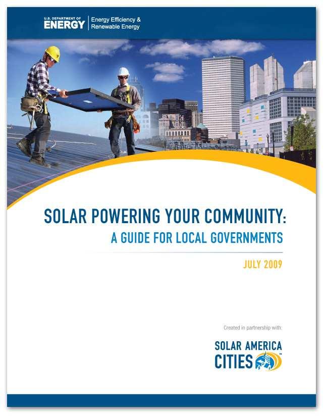 Analysis Guide to Community Solar Guide for Local Governments Solar Ready