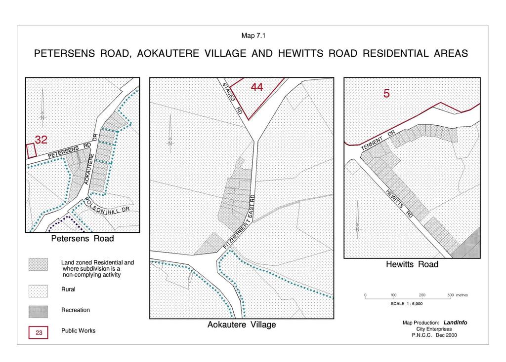 Palmerston North City Council District Plan 70 SUBDIVISION