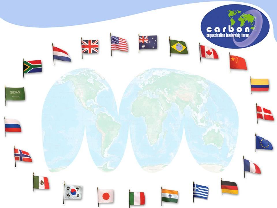 CSLF Members CSLF Member Countries represent 58% of world population 70% of world energy production 75% of world