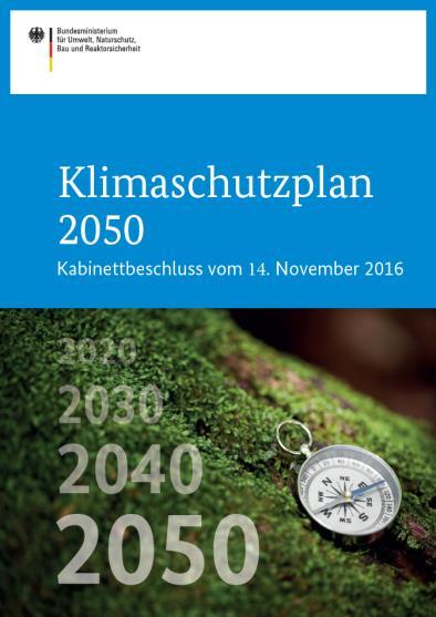 Political framework German Climate Action Plan 2050 National