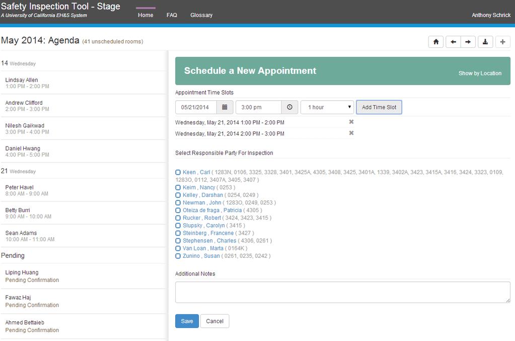 Figure 1: PM Landing Page SIT s workflow begins with the Program Manager (PM) role.