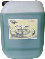 - Delivery form: Ready to use with Frost Temperature 15ºC Blue Sun: Liquid Sun: - Coolant-Antifreeze based on Propylene glycol.