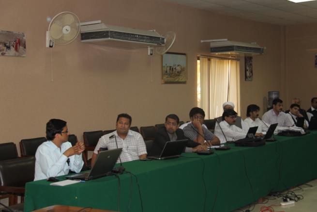 Ugan Manandhar also delivered his final presentation on Nepal ER-PIN- People and Forests; An SMF Based Emission Reduction Program in the Terai Arc Figure 8 Mr.