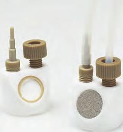 78 Filters & Mobile Phase Filters Last Drop Filter/Spargers Last Drop Filter/Spargers Parallel filtering and sparging Biocompatible PTFE frits or SS frits Three different porosities C0501 This