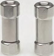 Filter See page 98 Threads 10-32 female to 10-32 female Tolerances +/ 0.05 mm (.