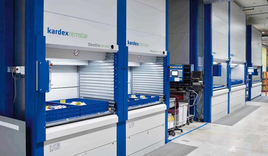The Kardex VLM BOX is designed for the Kardex Remstar Vertical Lift Module, pushing storage efficiencies even further.